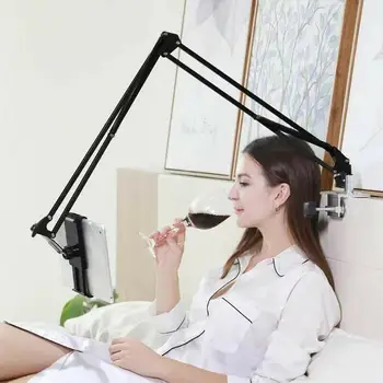 

Multifunction Universal Rotating Desktop Table Holder Hands Adjustable Bed Tablet Stand Arm Free Cell Phone Bracket For Ipad