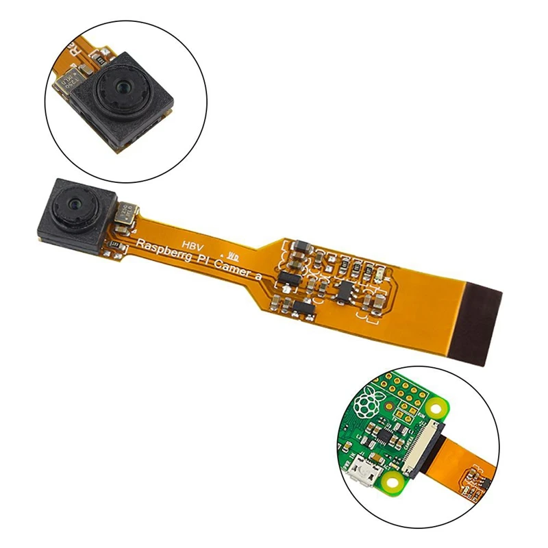 5Mp мини Raspberry Pi Модуль камеры с 72 градусов объектив для Raspberry Pi Zero/Zero W/Zero Wh