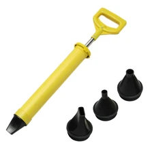 Ensemble De pompe à ciment multifonction en acier inoxydable ABS, outils De calfeutrage, jeu De pompe à ciment