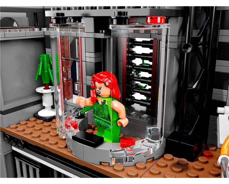 DC Super Heroes Arkham asyll Breakout Ядовитый плющ клоун доктор Harleen Bulding блоки игрушки для детей совместимы с лего Бэтменом 10937