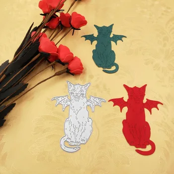 

Creative Hot Halloween Decoration Personality DIY Toy Cat Shape Child's Gift Durable Cutting Dies For Festival Decoration New