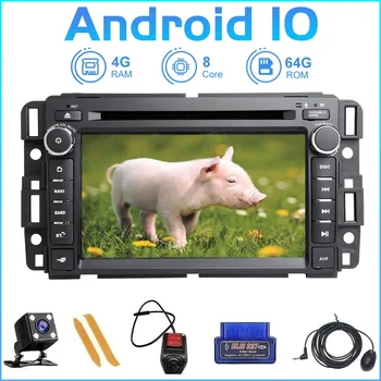 

Zltoopai 7" Auto Radio Android 10.0 For Chevrolet GMC H2 Hummer Buick Enclave Tahoe GPS Navigation Multimedia Player DVD CD Unit