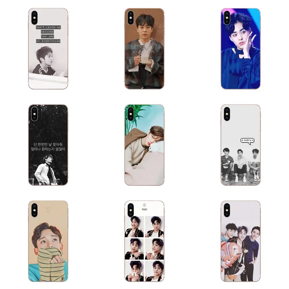 

For LG K50 Q6 Q7 Q8 Q60 X Power 2 3 Nexus 5 5X V10 V20 V30 V40 Q Stylus Soft Coque Case Xiumin Exo Korean