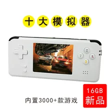 Чехол для телефона в виде ретро-игровой портативных игровых консолей 3 дюймов двухъядерный 64-разрядный 10 симулятор Q9 консоли Поддержка FC sega MD Аркады GBA