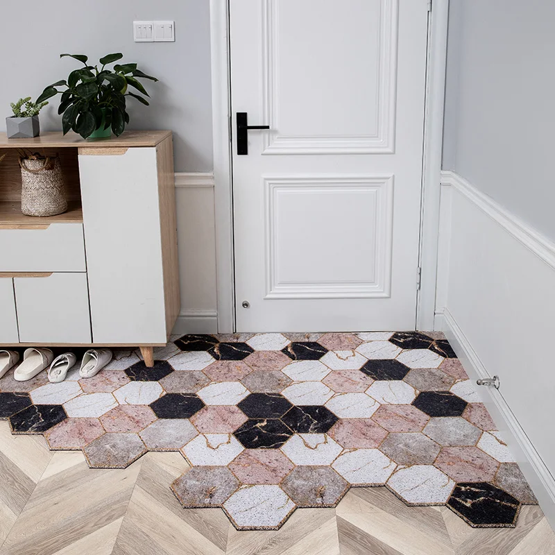 Anti-Slip Floor Mats Carpet Kitchen Mat Bath Hallway Home Doormat Freely Cuttable Custom Entrance Indoor | Дом и сад