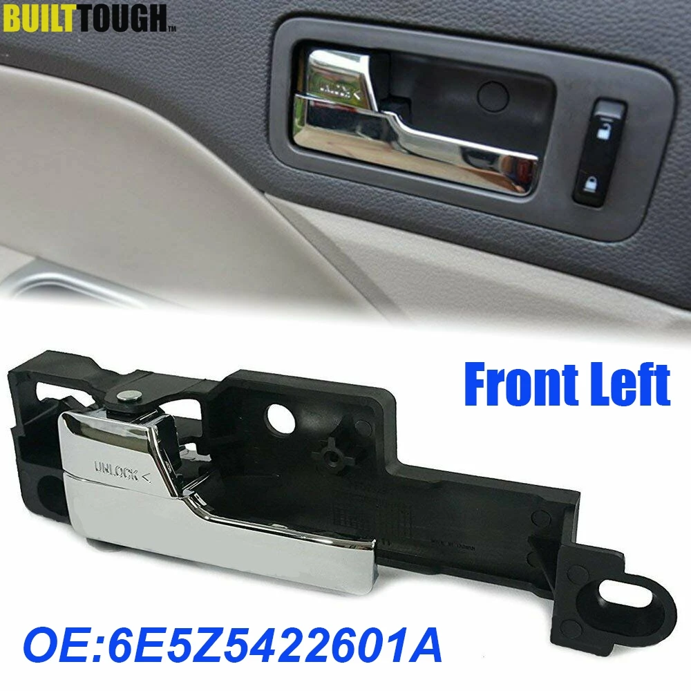 Chrome Interior Door Handle For 20062012 Ford Fusion MKZ Front Left