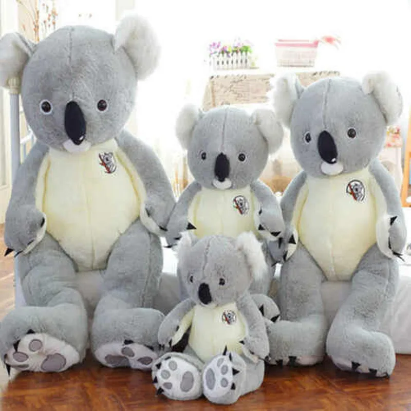 Giant Koala Doll Koala Plush Toy Huge Stuffed Animals Pillow Kids Birthday Gift Cute Plush  Toys for Children  Cute Home Decor