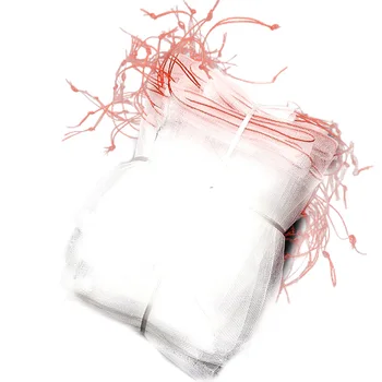 

50PCS Fruit Vegetable Insert Protection Grow Bag Anti Bird Plant Protective Bag Drawstring Nylon Mesh Agricultural