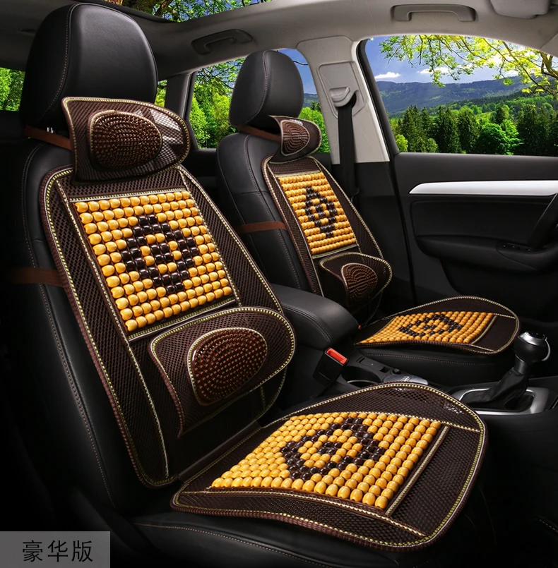 Автомобиль zhu zuo dian летняя крутая Подушка автомобильный бамбуковый коврик летний коврик для сна бамбуковые подушки для сидения Фургон Грузовик