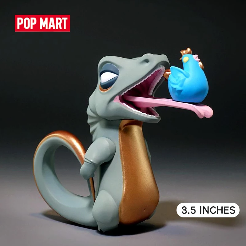 

POP MART Coarse Halu Shine GetOut 3.5inch with Bird art collection animal toys figure 6989820020028