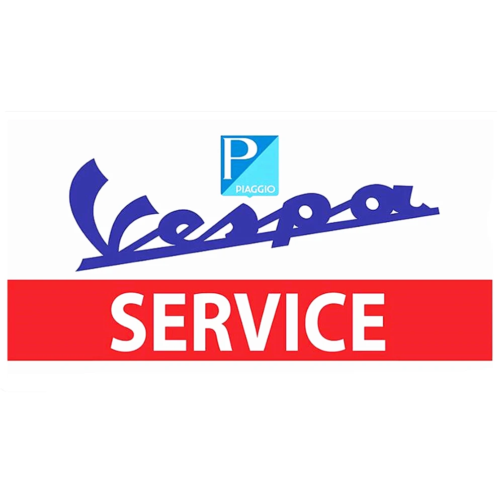2x3ft/3x5ft/4x6ft Italy Vespa Service Flag |