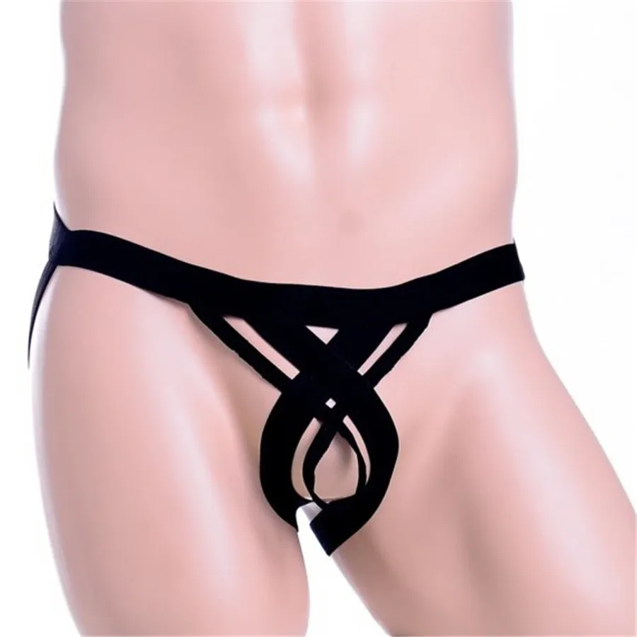 Мужские стринги с рисунком цифр &quot8&quot сексуальные пустотелые гейские мужские и