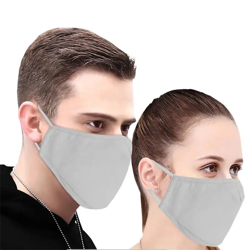 Gray Tcare 1 шт. чистый цвет маска Пылезащитная маска против загрязнения PM2.5 фильтр с активированным углем вставка может быть промыта многоразовая пыльцевая маска - Цвет: Gray