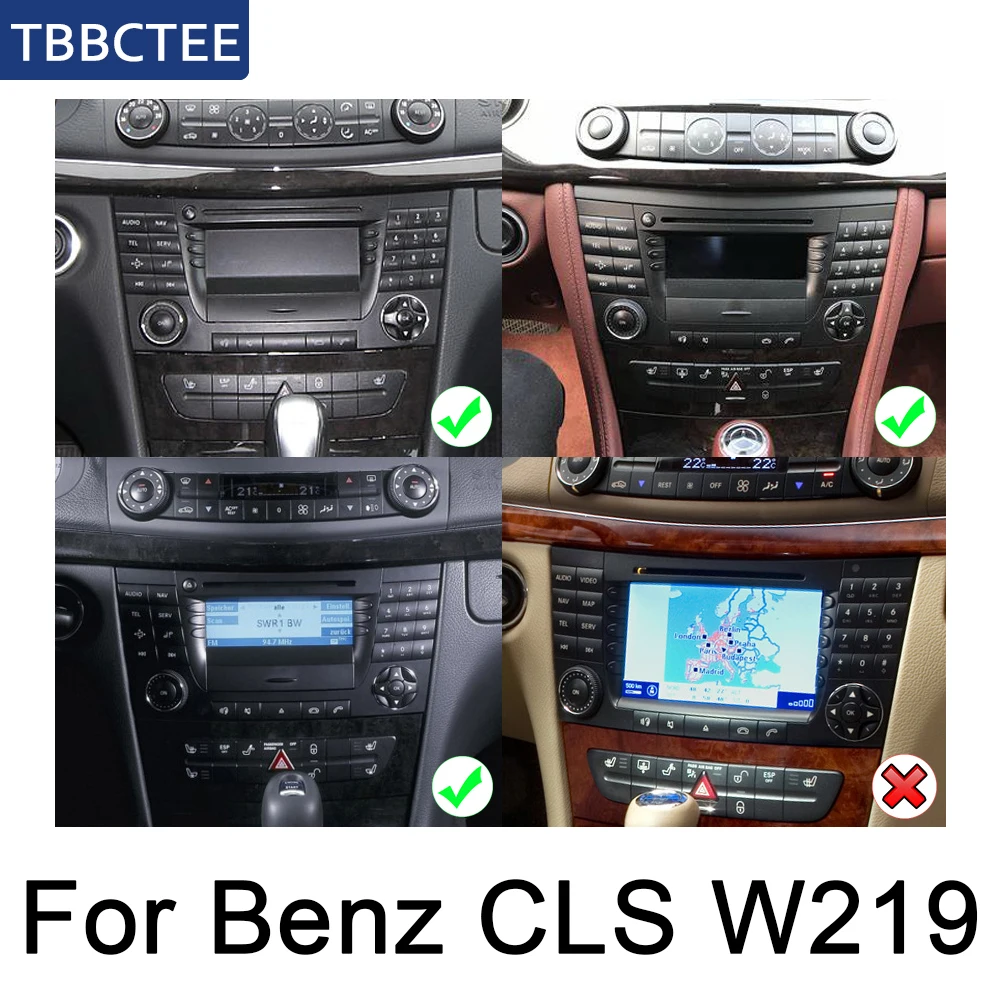 Для Mercedes Benz CLS Class W219 2004~ 2010 NTG мультимедиа для Android плеер Автомобильный DVD gps навигационная система Радио