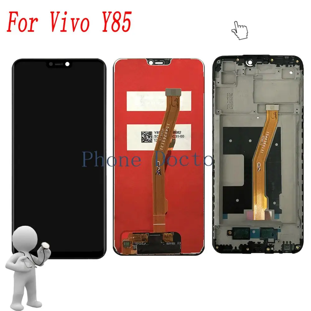 6," для BBK Vivo Y85 Полный ЖК-дисплей+ кодирующий преобразователь сенсорного экрана в сборе для BBK Y85A 1726 ЖК-запасные части