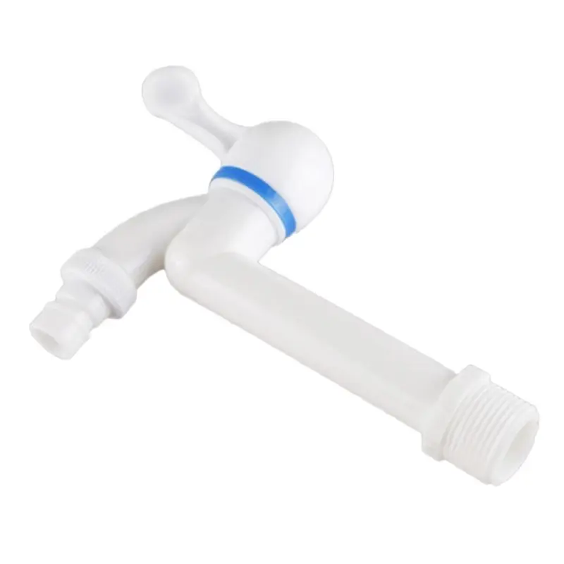 

Plastic Faucet PP Mini Tap Male Thread Small Bibcock Easy Install Washing Machine Non Leaking Big Flow Water Nozzle Y1QB