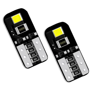

10pcs Small LED Car Light Auto Side Wedge Tail Light-emitting Diode Lamp DC 12V Automobiles Accessories White Light