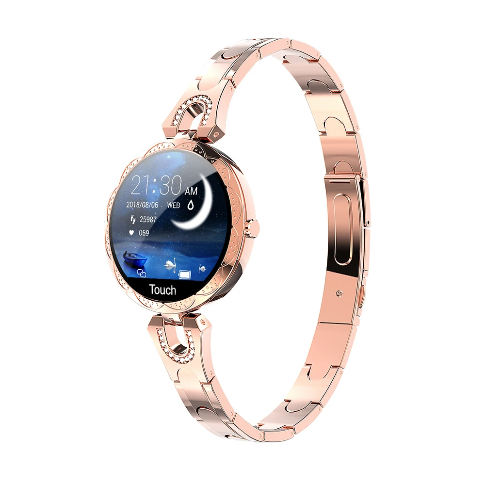 

2019 New Women's AK15 Smart Watch Waterproof Wearable Device Heart Rate Monitor Sports Smartwatch For Women Ladies