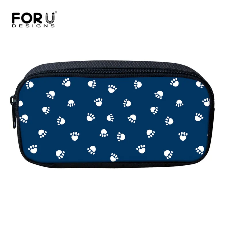 L2399K FORUDESIGNS Dog Paw школьные рюкзаки для девочек и мальчиков подростков женский рюкзак Sac Dos Femme Милая кошка текстильная сумка для детей - Цвет: L2399K