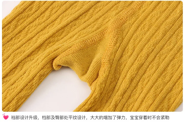 CHILDREN'S Socks Seven Celebrity Style Girls' Pantyhose Large Pp Cotton CHILDREN'S Leggings Linen Flower Color