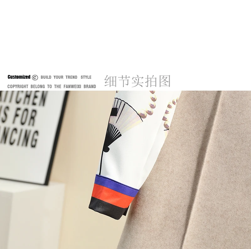 2022 Spring New Retro Print Blouse Women Lapel Shirt Woman Long Sleeve Shirt Tops Office Ladies All-match Blouuse Blusas Femme