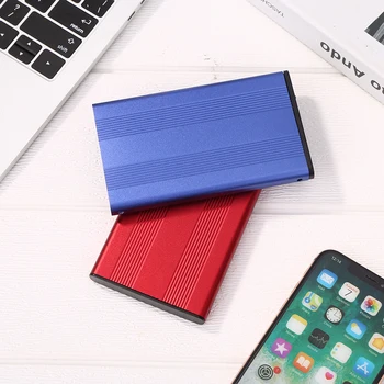 

2.5 inch HDD Case USB2.0 SATA Mobile Hard Drive Disk Enclosure Box with USB Cable HD Enclosure Super Speed for Windows