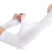 Одежда для защиты от солнца для охлаждения рук рукав подогреватели руку манжетами Защита от ультрафиолетовых лучей рубашка с короткими рукавами дышащая быстросохнущая бег нарукавники для Для мужчин Для женщин