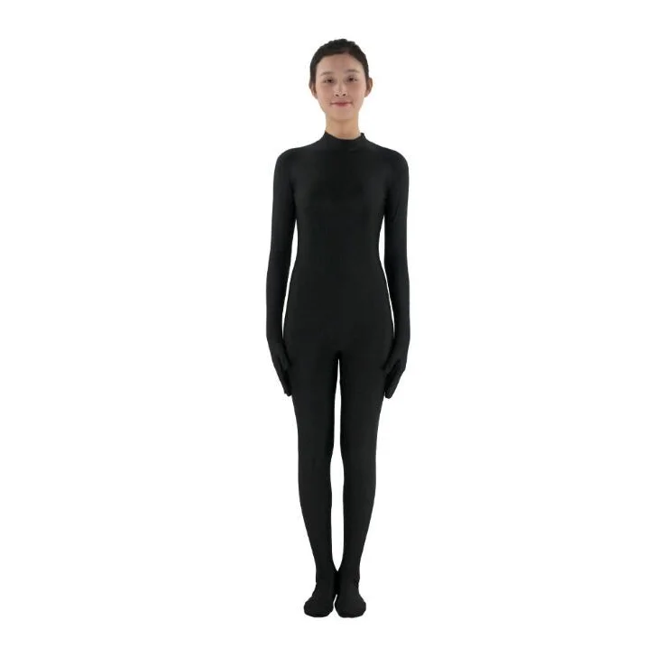 Для взрослых и детей спандекс Zentai для всего тела Облегающий комбинезон унисекс
