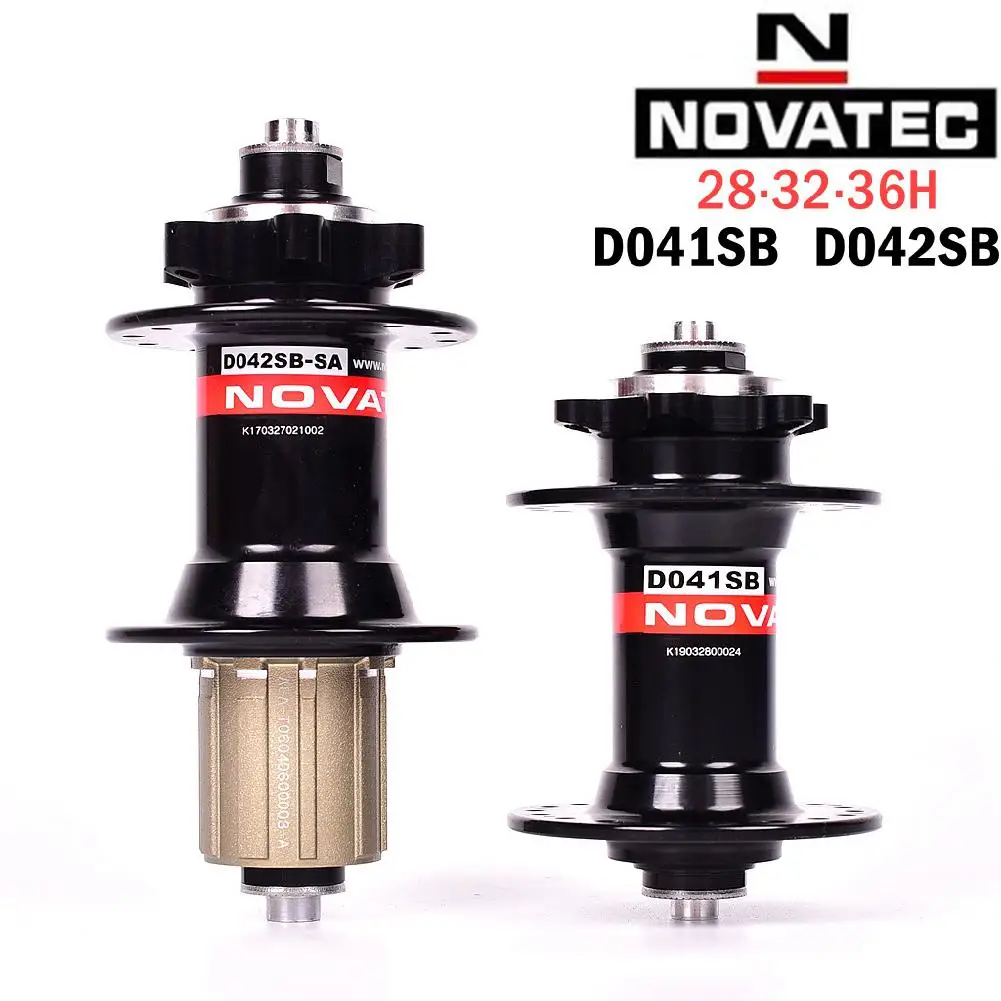 

1 Pair Novatec Hub D041SB D042SB Disc Card Brake MTB Mountain Bike Hub Bearing 24 28 32 36 Holes Bicycle Hubs