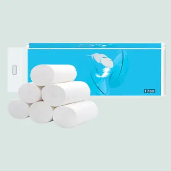 

12Rolls Multifold Toilet Paper Soft Strong Series 4-Ply Roll Sheets Bath Tissue