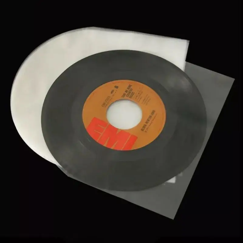 Lot De 50 Pochettes Vinyle Pochette Vinyle 50 Pochettes Protection Vinyles DAOOZHU - 12 Pouces Transparentes Antistatiques - Pour Collectionneurs Enveloppes Disques Antistatiques Pochette Antistatique Vinyle