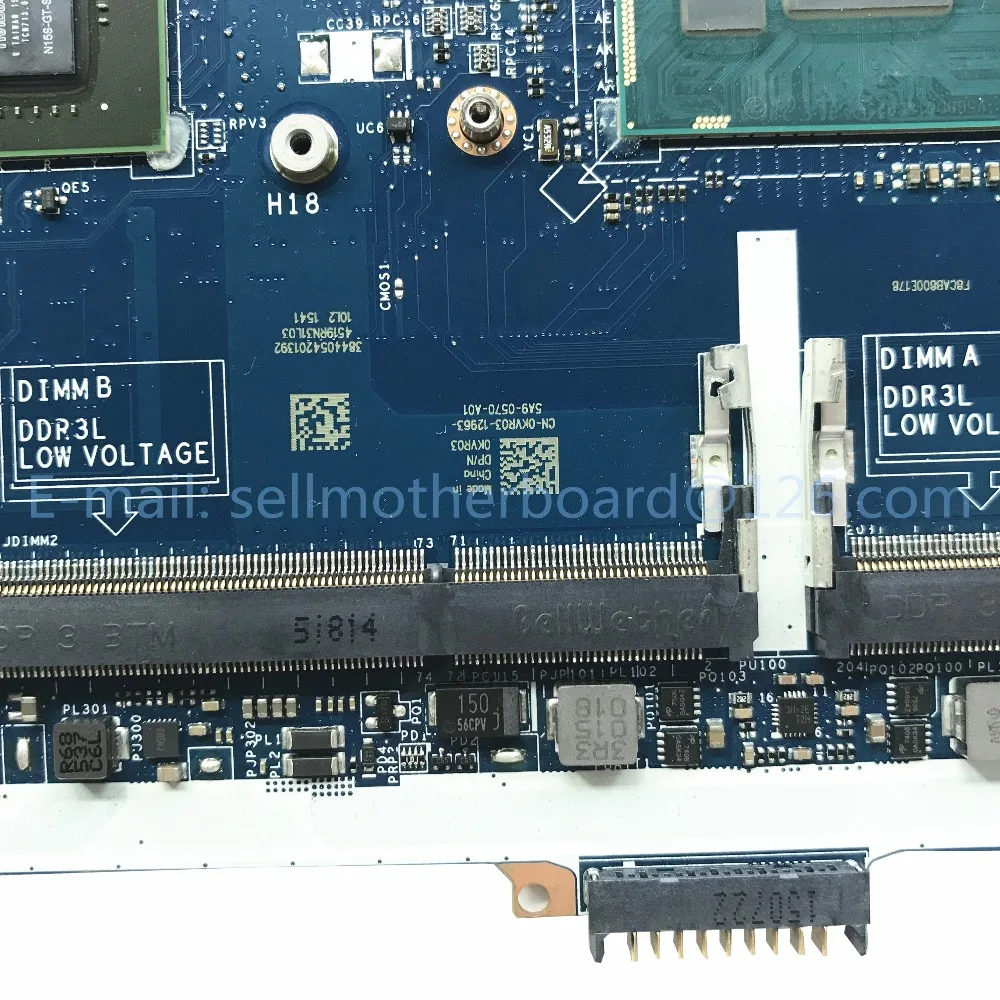 Для DELL Latitude E7450 Материнская плата ноутбука CN-0KVR03 0KVR03 ZBU11 LA-A963P с SR23V I7-6500U 840 м/2 ГБ DDR3L мб тестирование