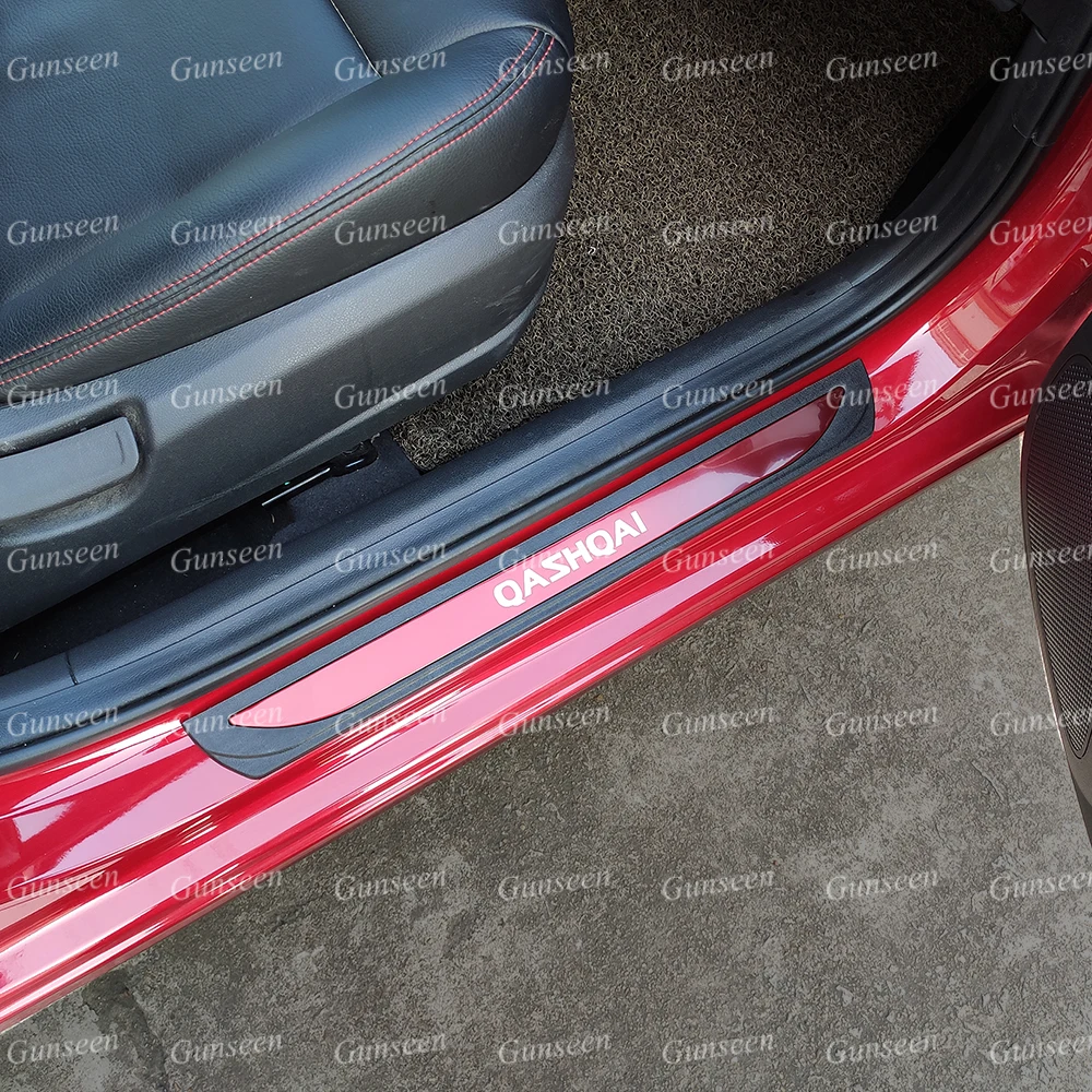 Для Nissan Qashqai J11 2020 порог автомобиля стикер аксессуары Накладка авто Стайлинг