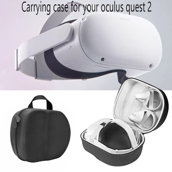 

1Pc Portable Hard EVA Pouch Protective Cover Storage Bag Box Carrying Case for Oculus Quest 2 VR Headset and Accessories