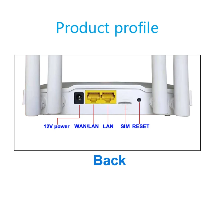 LC112 4G lte cpe SIM card wifi router 300m CAT4 32