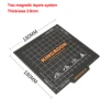 Kingroon KP3S HotBed Flexible Magnetic Sticker 2 Layer Print Removal Surface for 3D Printer Build Platform Heatbed 180*180mm ► Photo 2/6