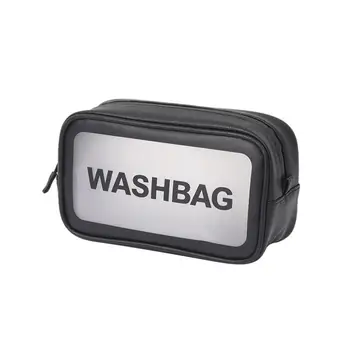 

New Waterproof Matte Transparent Bag Cosmetic Bag PVC Storage Bag TPU Travel Toiletry Bag Cosmetic Tool Bag