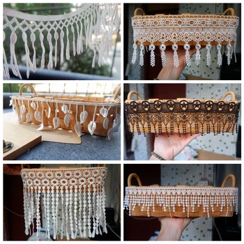 

6 Styles tassel fringe lace trim factory price 2020 NEW, women dress, garment splicing accessories embroidery lace trimming TOP