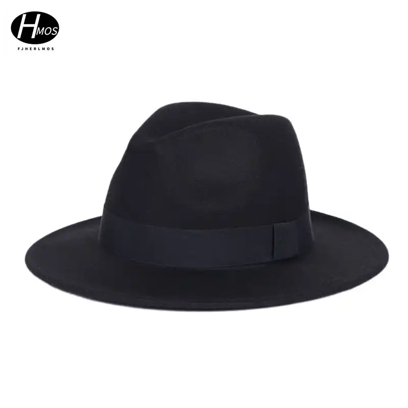 broad brimmed felt hat