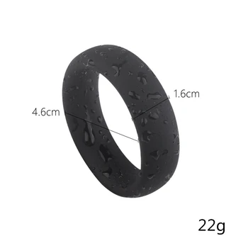 3 Sizes Silicone Cock Ring Penis Enhance Erection Ejaculation Delay Sex Toys For Men Cockring Ball Lock Scrotum Rings Sex Shop 3