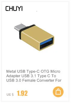 USB chyi концентратор 3,0 4 порта Высокоскоростной сплиттер мини портативный светодиодный переключатель ВКЛ-ВЫКЛ адаптер ПК Компьютерные аксессуары для ноутбука Настольный