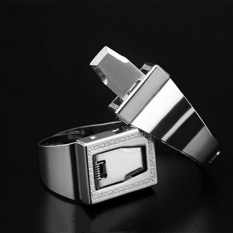 Женское и мужское безопасное кольцо для выживания, инструменты для самозащиты, кольцо из нержавеющей стали, относится к 12 вариантам защитных колец