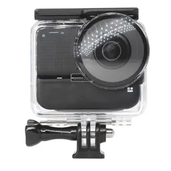 

Diving Swimming Camera Waterproof Case Underwater Diving Protective Cover Shell For Insta360 ONE R 4K Action Sport Cameras