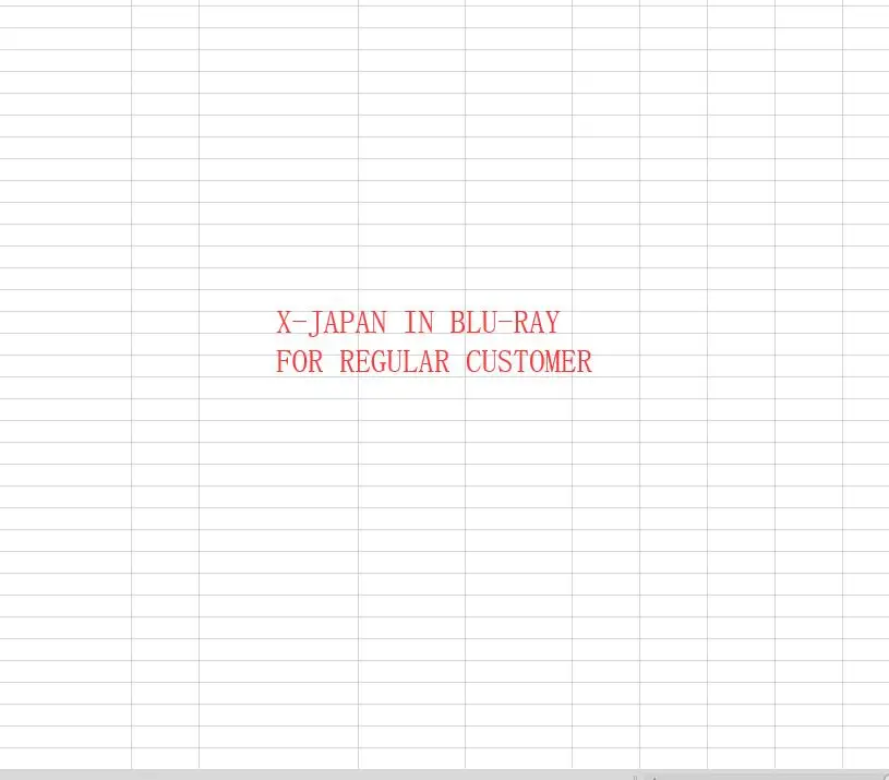 

X-JAP FOR OLD CUSTOMER