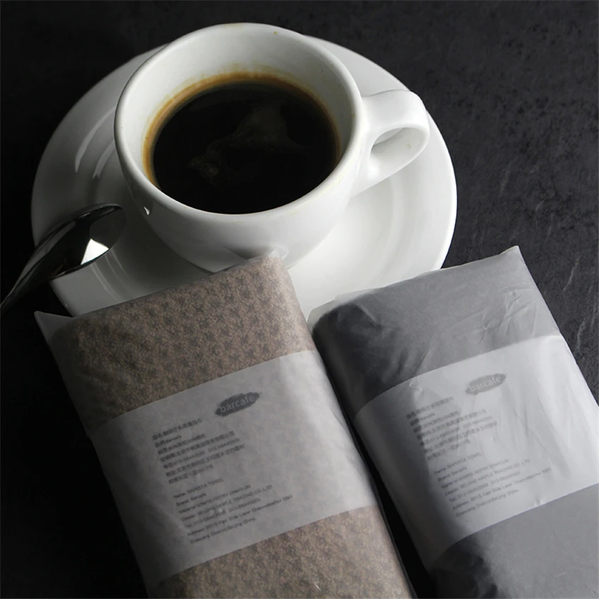 Чайное полотенце бариста полотенце бар маленький квадратный для кофе машина s чай m палка чистящая ткань чайное полотенце ткань чайный набор полотенце