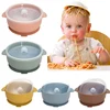 Baby Feeding Bowl  Kids Silicone Tableware Suction Bowl BPA Free High Quality Silicone Kids Toddler 1