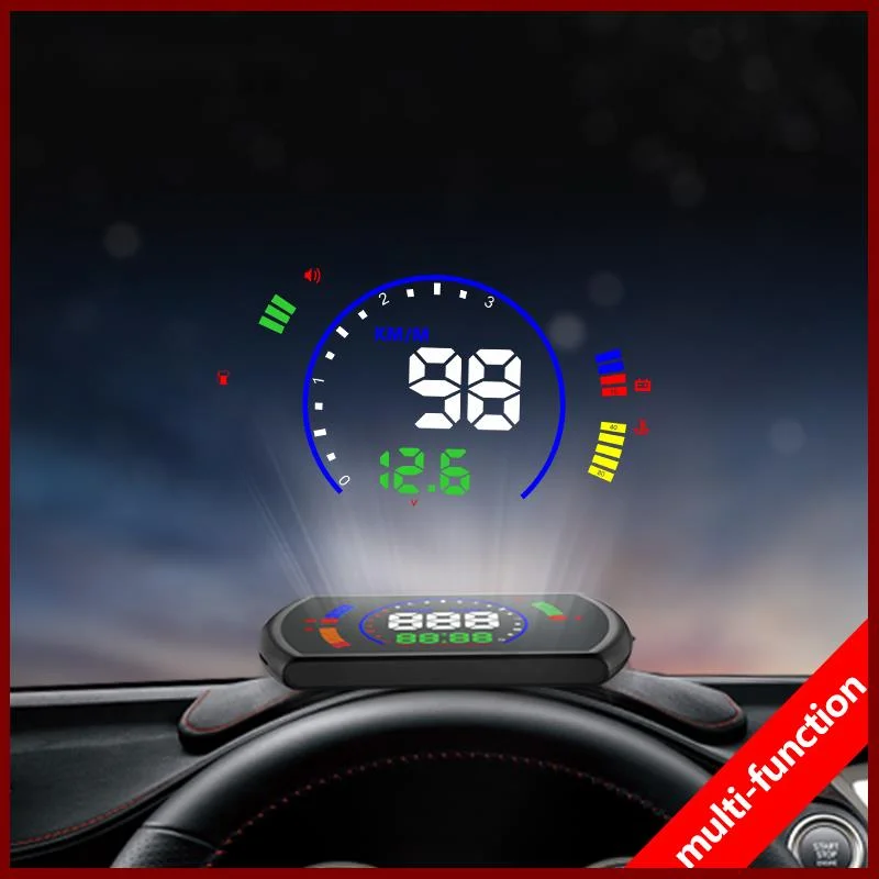 Проектор скорости автомобиля OHANEE S600 проектор с интерфейсом OBD скорость HUD оборот