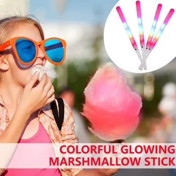 

1/2/3/4/5PCs Marshmallow sticks IN STOCK Colorful glowing Marshmallow stick Non-disposable colorful glowing FAST DEILVERY