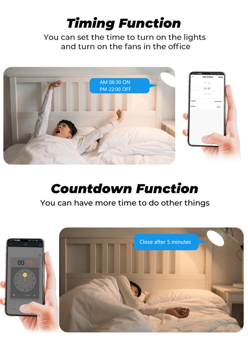 Interruptor de Luz Funciona com Alexa Mini Wifi Inteligente Faça Você Mesmo Disjuntor Módulo Vida - Tuya App Controle Remoto Google Casa 2 Vias 2.4ghz 16a 6 2.4ghz 16a mini wifi inteligente interruptor de