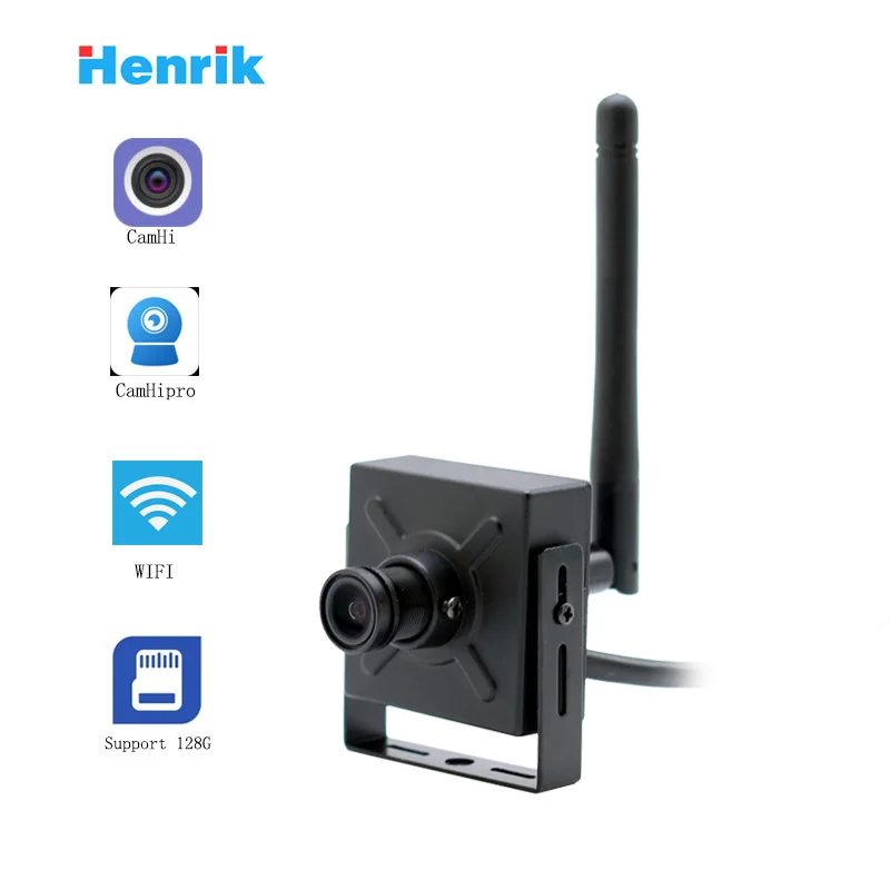 Камера видеонаблюдения 5 Мп/3 Мп/1080P Wi-Fi металлическая слот для SD-карты |